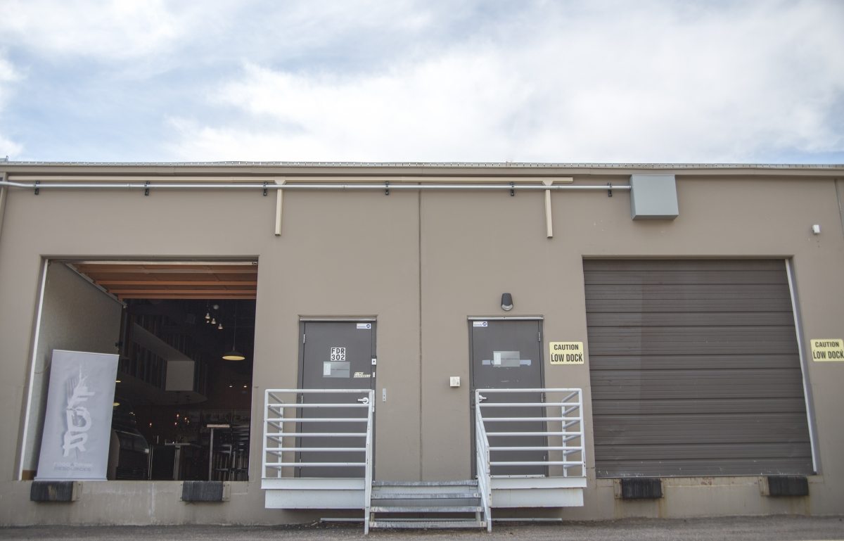 loading docks at Denver market research facility